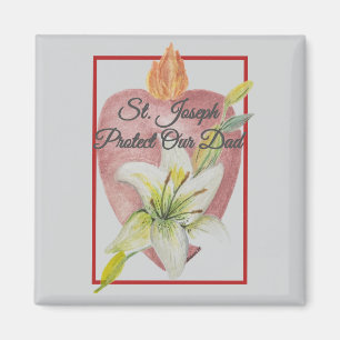 St. Joseph Protect Our Dad Magnet - Father’s Day