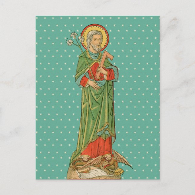 St. Joseph, Protector of the Church (VVP 09) Postcard (Front)
