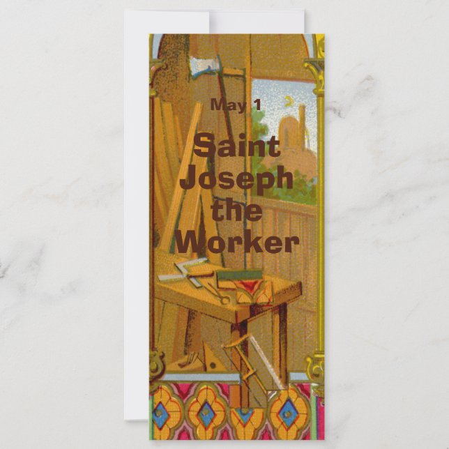 St. Joseph’s Workshop (BL 01) Card (Front)