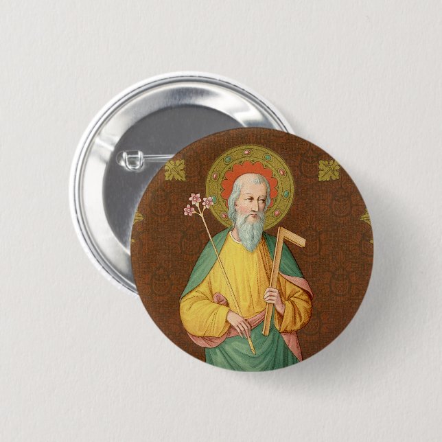St. Joseph (SAU 35) 6 Cm Round Badge (Front & Back)