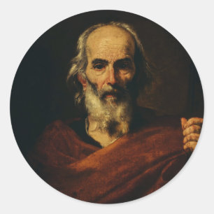St. Joseph the Betrothed The Guardian of the Home Classic Round Sticker