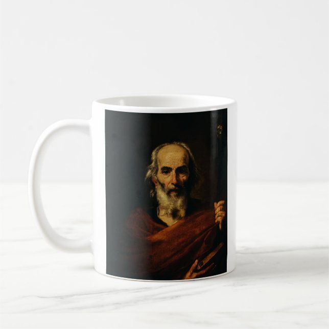 St. Joseph the Betrothed The Guardian of the Home  Coffee Mug (Left)