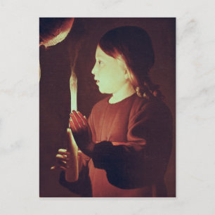 St. Joseph the Carpenter, detail of Infant Postcard