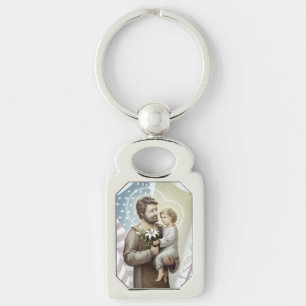 St. Joseph the Protector Key Ring