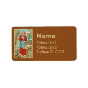 St. Joseph the Worker (BK 31) Label