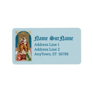 St. Joseph, Toddler CC, Angels with Vatican Model Label