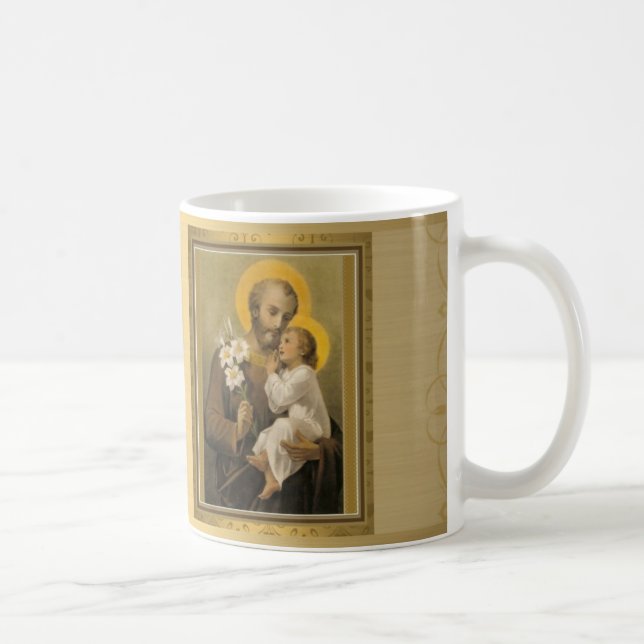 St. Joseph with child Jesus Coffee Mug (Right)