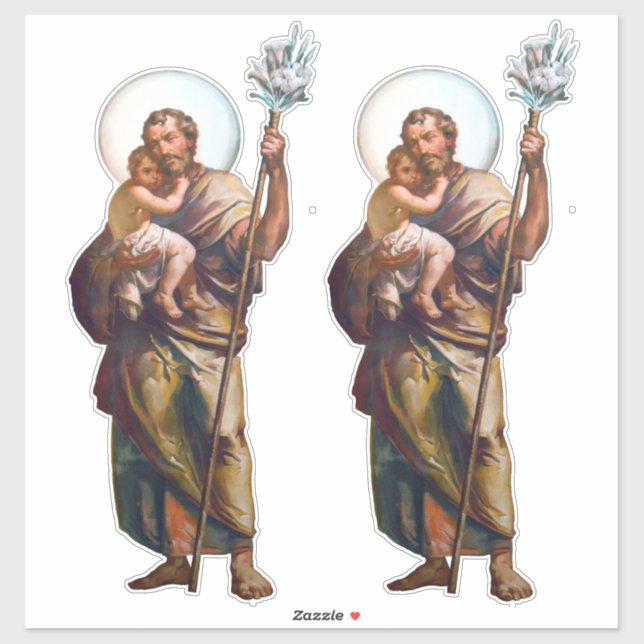 St. Joseph with the child Jesus (Sheet)
