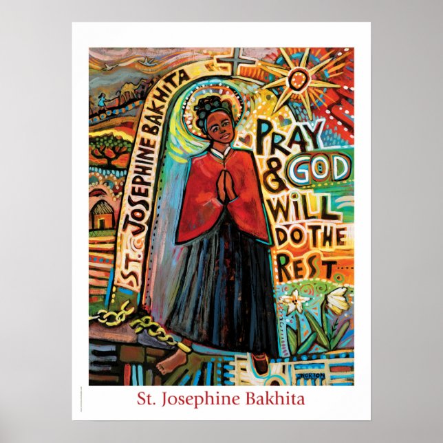 St. Josephine Bakhita Catholic Classroom poster (Front)