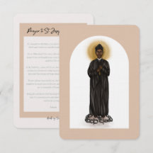 St. Josephine Bakhita Prayer Card