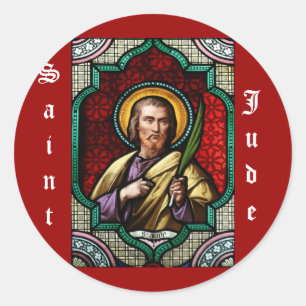 St Jude 4 Classic Round Sticker