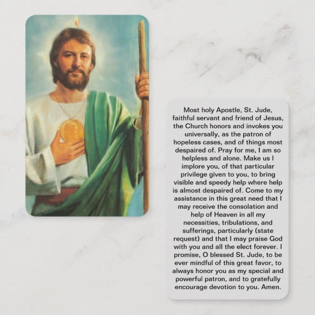 St. Jude Prayer Card : Gabi After Hours (Front/Back)