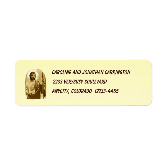 St. Jude Return Address Label (Front)