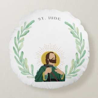 St. Jude Round Pillow