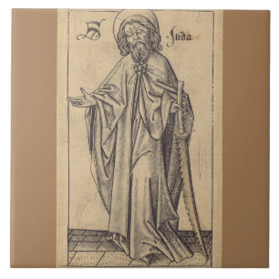 st Jude Thaddaeus the Apostle and brother of Jesus Tile