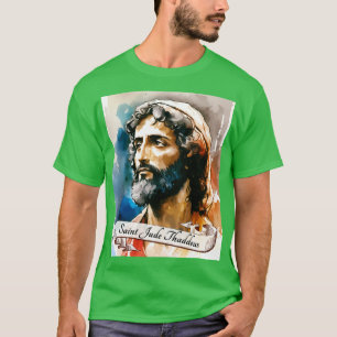 St Jude Thaddeus Catholic Church Saints Religious  T-Shirt