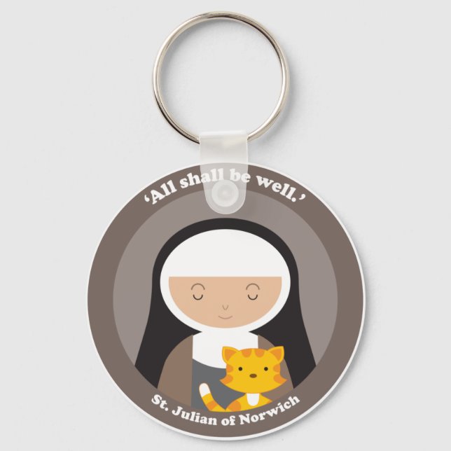 St. Julian of Norwich Key Ring (Front)
