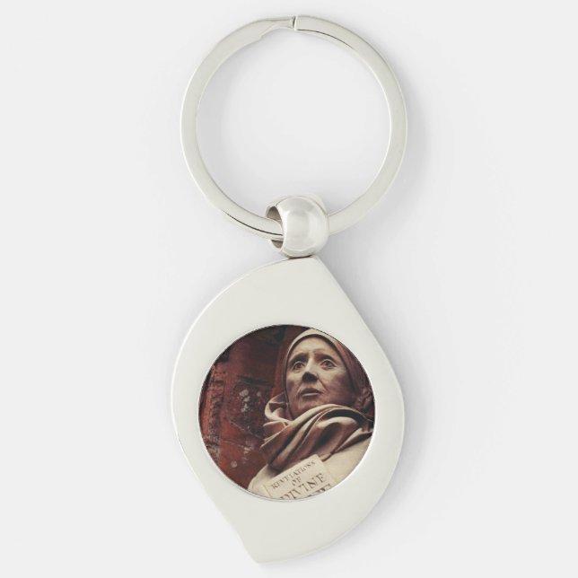 St. Julian of Norwich Mystic Visions & Sacred Art Key Ring (Front)