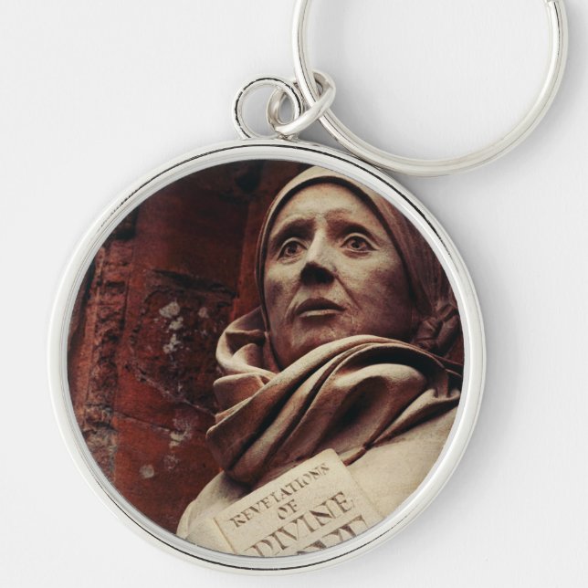 St. Julian of Norwich Mystic Visions & Sacred Art Key Ring (Front)
