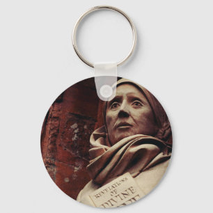 St. Julian of Norwich Mystic Visions & Sacred Art Key Ring