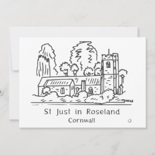 St Just in Roseland card