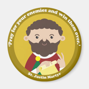 St. Justin Martyr Magnet