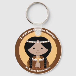 St. Kateri Tekakwitha Key Ring