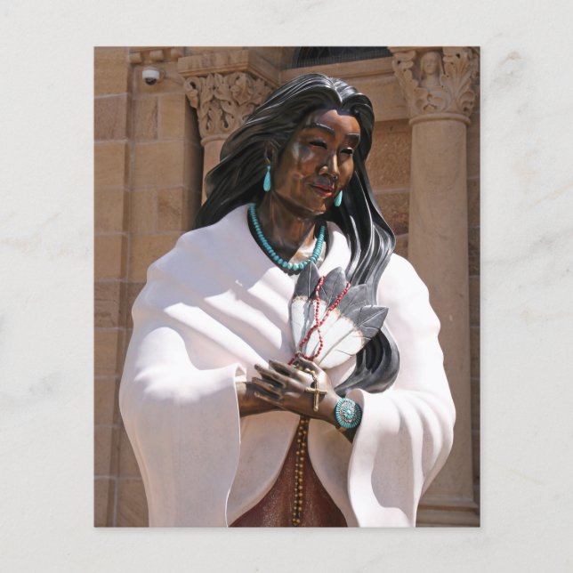 St. Kateri Tekakwitha The Sacred Lily Fine Art (Front)