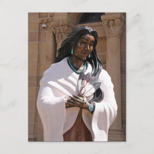 St. Kateri Tekakwitha The Sacred Lily Fine Art Postcard