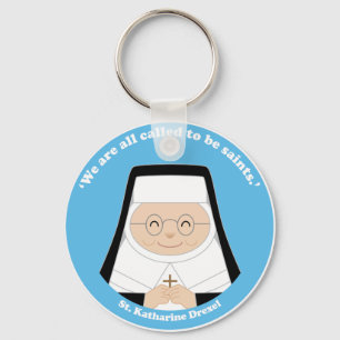 St. Katharine Drexel Key Ring