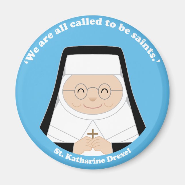 St. Katharine Drexel Magnet (Front)