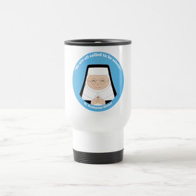 St. Katharine Drexel Travel Mug (Center)