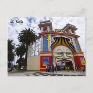 St. Kilda Luna Park Postcard