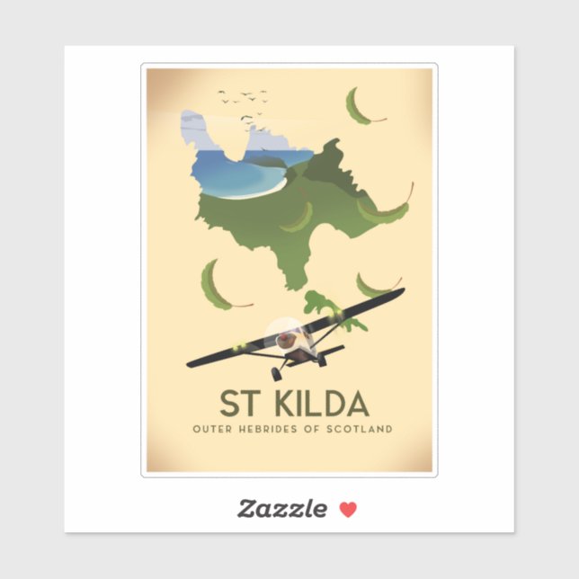 St Kilda, Outer Hebrides Scotland (Sheet)