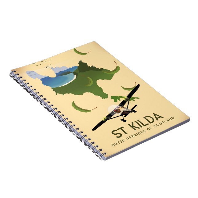 St Kilda, Outer Hebrides Scotland Notebook (Right Side)