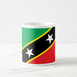 St Kitts And Nevis Flag Coffee Mug