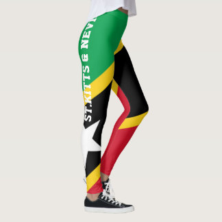 St.Kitts and Nevis flag leggings