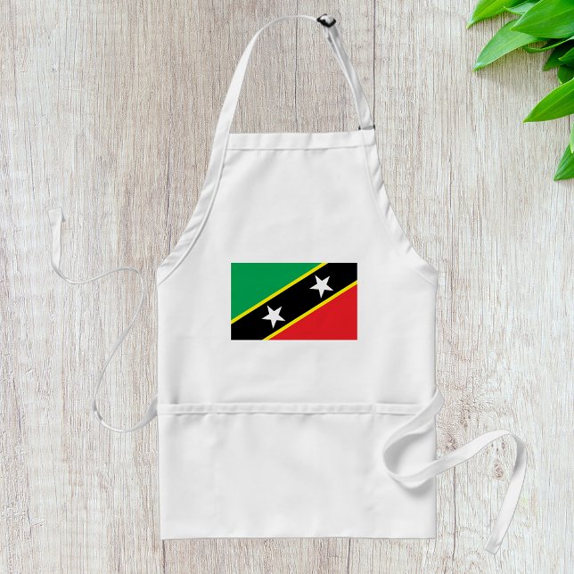 St Kitts And Nevis Flag Standard Apron (Creator Uploaded)