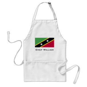 St. Kitts and Nevis Flag Standard Apron