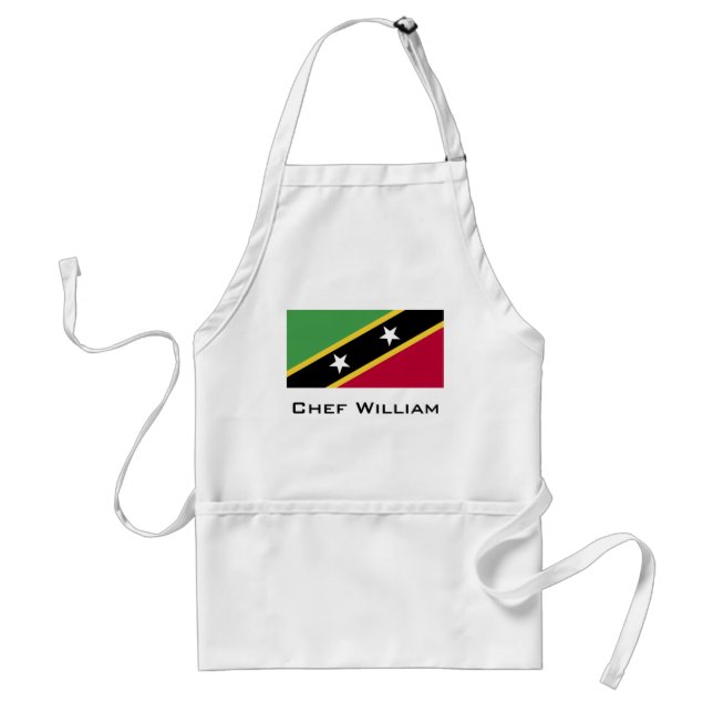 St. Kitts and Nevis Flag Standard Apron (Front)