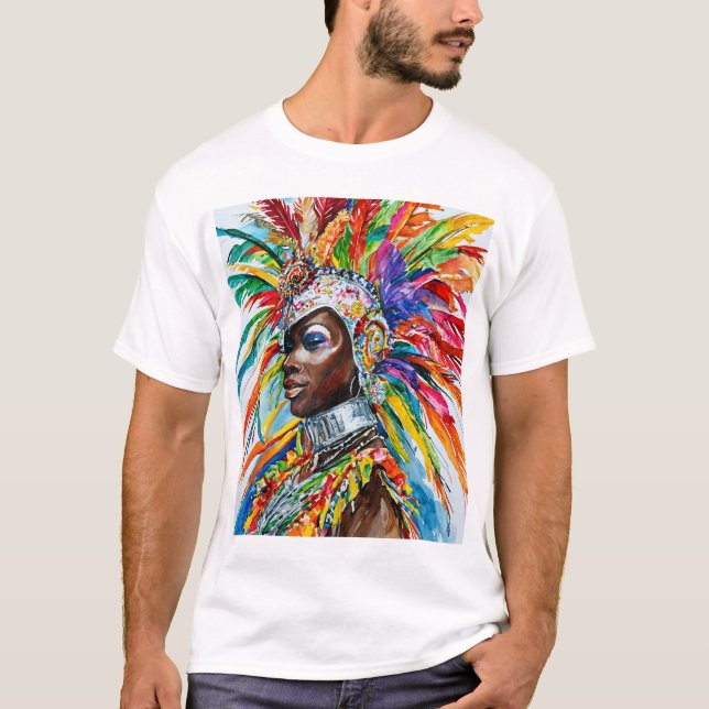 St. Kitts and Nevis National Carnival T-Shirt (Front)