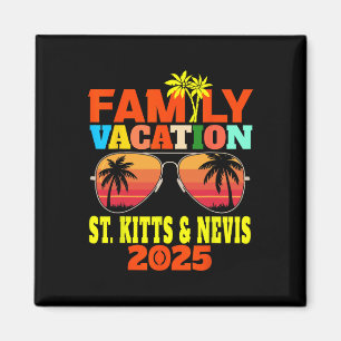 St. Kitts And Nevis Vacation Family Vacation 2025  Magnet