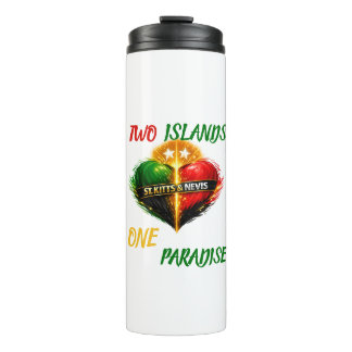 ST.Kitts & Nevis Colourful Thermal Tumbler