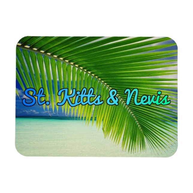 St. Kitts & Nevis Magnet (Horizontal)