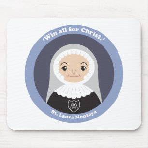 St. Laura Montoya Mouse Mat