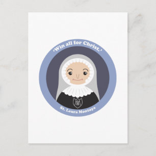 St. Laura Montoya Postcard