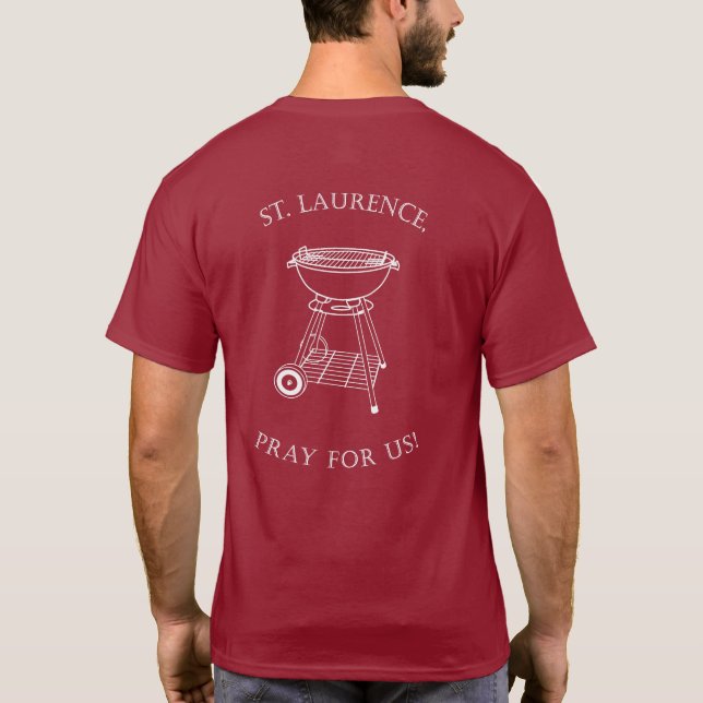 St Laurence - Grillmaster Light T-Shirt (Back)