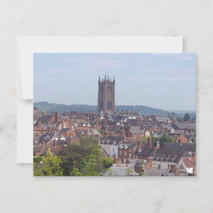 St Laurence's Church Ludlow Postcard