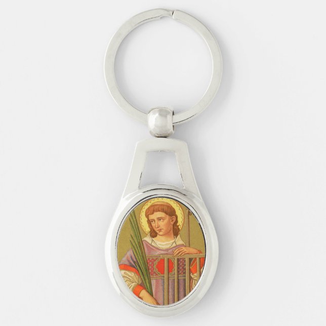 St. Lawrence of Rome (PM 04) Key Ring (Front)