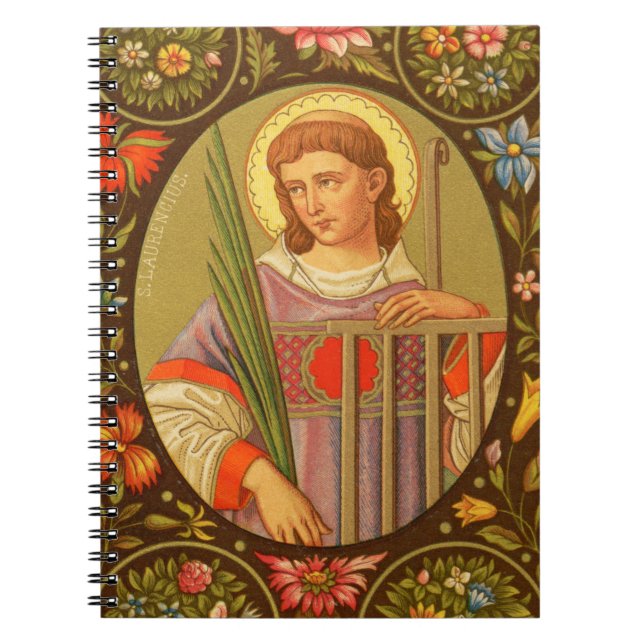 St. Lawrence of Rome (PM 04) Notebook (Front)